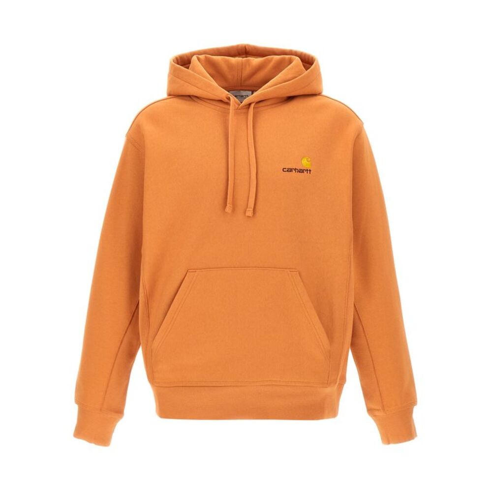 Carhartt Wip Orange Cotton Men's Sweatshirt